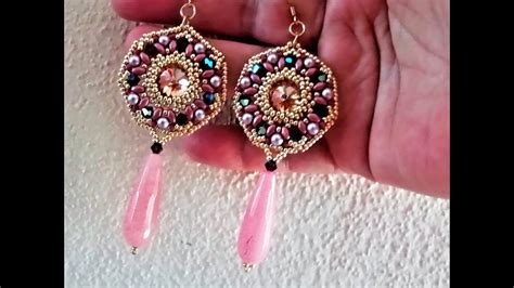 Tutorial Orecchini Gaia Earrings Tutorial Youtube