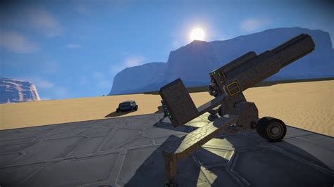 Space Engineers Mobile Artillery Showcase Youtube