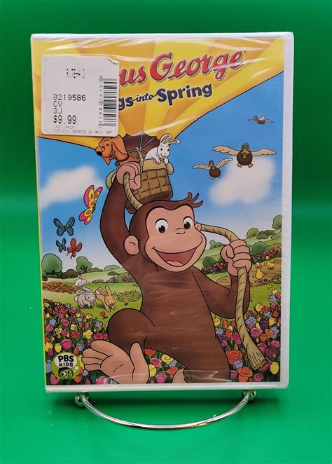 Curious George Swings Into Spring Dvd Etsy