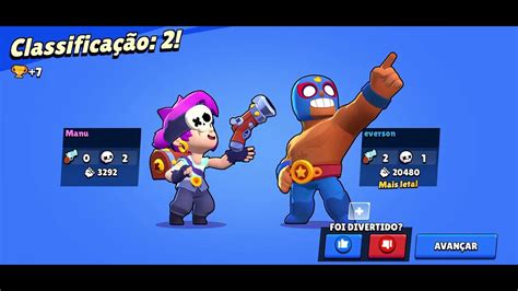 Primeira Vez Que Eu Joguei Brawl Star YouTube