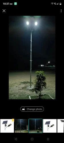 Mild Steel Dual Arm 9 M High Mast Lighting Pole For Highway At ₹ 55000