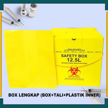 Jual Safety Box Medis Dus Limbah Medis Medical Safety Box Kotak