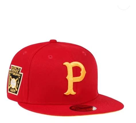 Gorra New Era Original Piratas De Pittsburgh Exclusiva Roja Envío gratis