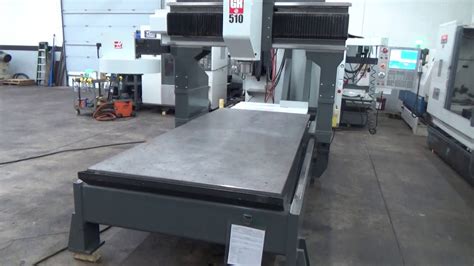 Haas Gr 510 Cnc Router With Haas Coldfire Extended 24 Z Axis Travel