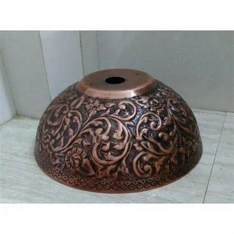 Crafted Copper Sink At Rs 8000piece Copper Bathroom Sinks In Moradabad Id 11732157433