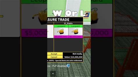 THE BEST TRADE IN BLOX FRUITS Trading For 4 Leopard With Permanent