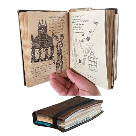 Indiana Jones Holy Grail Diary Prop Classic Movie Prop Replica Holy