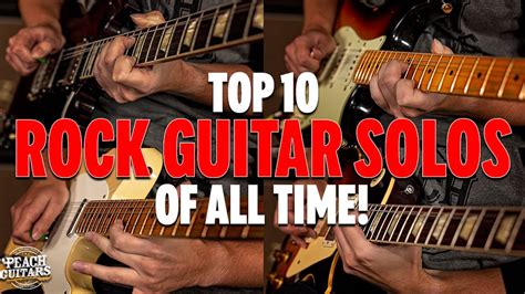 These Are The Top 10 Rock Guitar Solos Of All Time Youtube