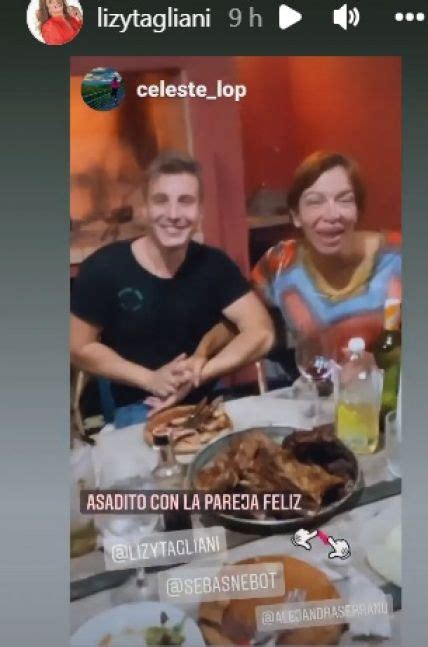 Lizy Tagliani recibió una visita sorpresa y afianza su nueva relación