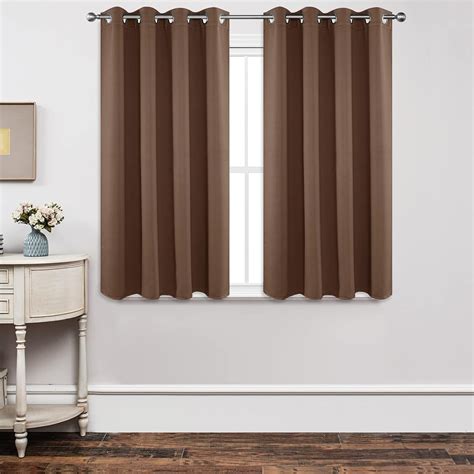 Amazon Joydeco Blackout Curtains 54 Inch Length 2 Panels Set