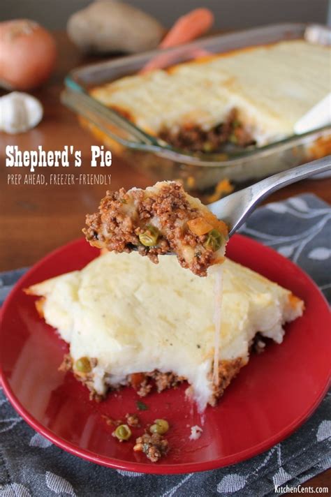 Amazing Shepherd's Pie Casserole: freezer-friendly dinner- Kitchen Cents