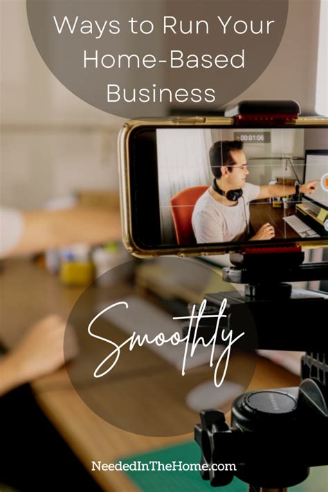 how to run a home based business