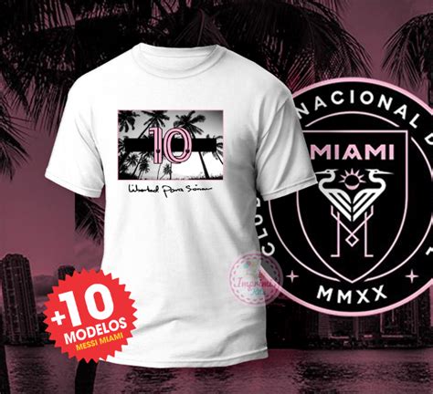 Plantillas Remeras Messi Inter Miami Sublimar Camisetas Diseños 5