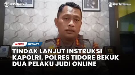 Langkah Tindak Lanjut Instruksi Kapolri Polres Tidore Langsung Bekuk