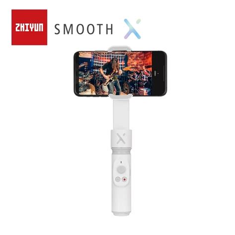 Estabilizador Gimbal Zhiyun Smooth X Branco Shopee Brasil