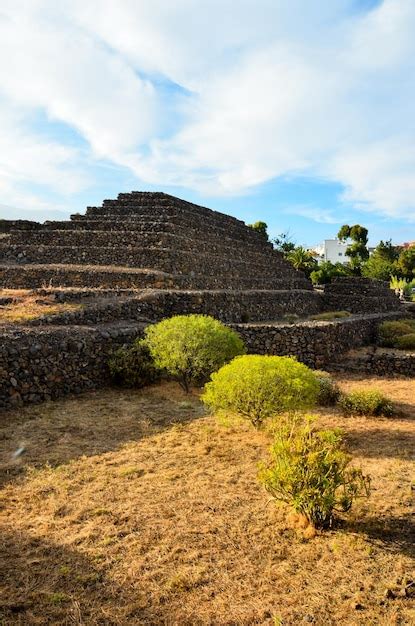 Premium Photo Ancient Guanche Guimar Pyramids In Tenerife Island