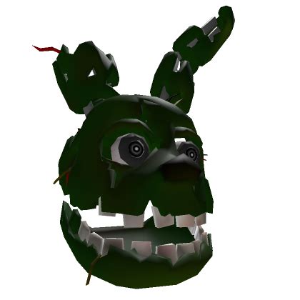 Fnaf Springtrap Head Roblox Item Rolimon S