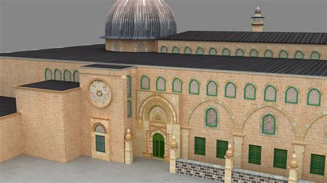 3d Model Masjid Al Aqsa Qibli Mosque Turbosquid 2238198