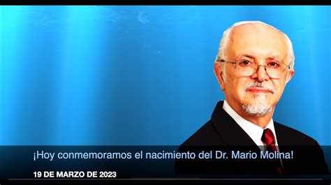 Dr Mario Molina Premio Nobel de Química 1995 80º aniversario de su