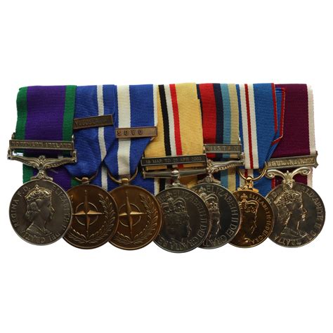 Campaign Service Medal Northern Ireland Iraq Op Telic Osm Afghanistan And Long Service