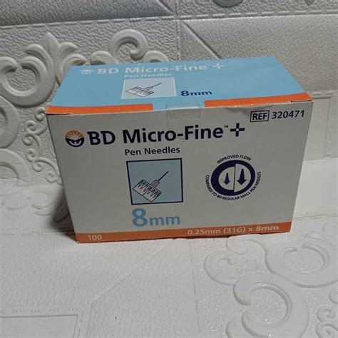 Pen Needles BD Micro Fine 8mm 31GX8mm Shopee Philippines