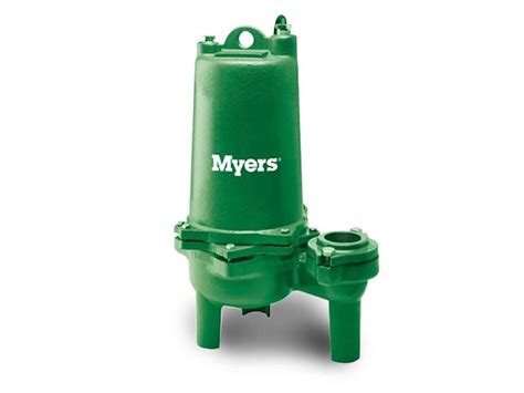 Bomba Sumergible Para Aguas Residuales Marca Myers Modelo Whr De 1 Hp Fabricado En Hierro