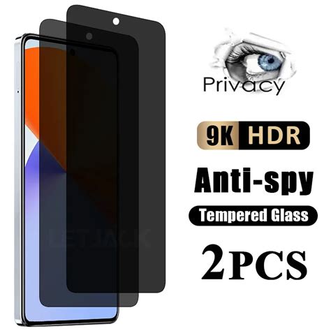 Pcs Anti Spy Tempered Glass For Infinix Note VIP Hot I I I