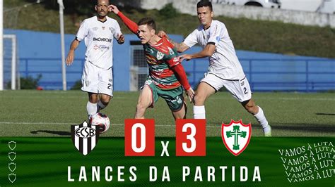 Cp Lances Da Partida E C S O Bernardo X Portuguesa