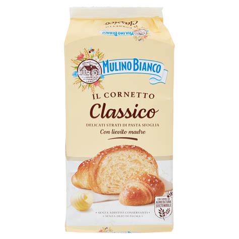 Mulino Bianco Cornetti Classici Merenda Senza Additivi Conservanti