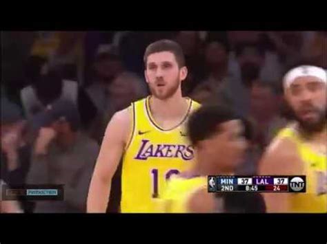 Svi Mykhailiuk Back To Back Threes Lakers Vs Timberwolves YouTube