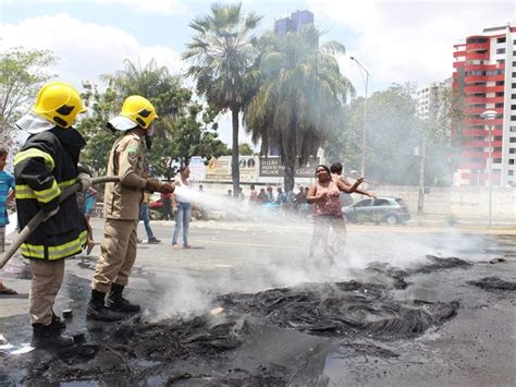 G Protesto Fecha Ponte Na Frei Serafim Em Teresina E Causa