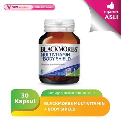 Jual Blackmores Multivitamin Body Shield Antioksidan 30 Kapsul