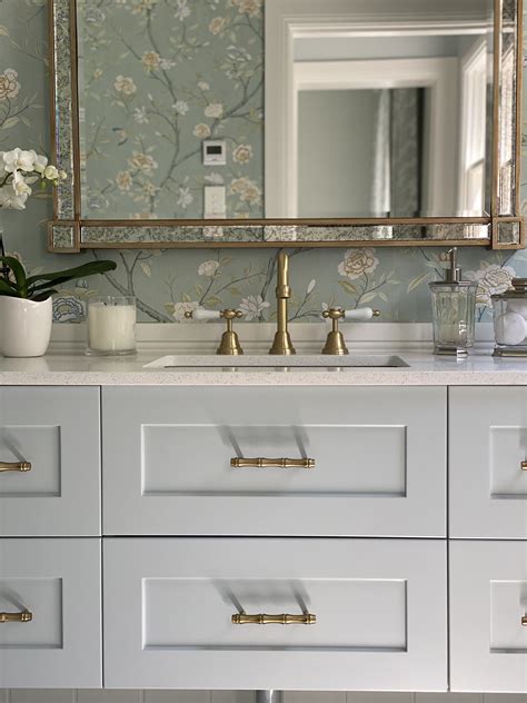 Zoffany Wallpaper Master Bathroom Decor Guest Bathroom Remodel Bathroom Inspiration