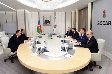 Socar Turkmengaz And Turkmennebit Discuss Bettering And Deepening Energy Co Op Photo