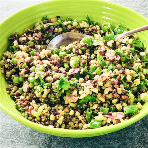 3 Millet Salad With Green Beans And Cashew Nuts Ginger Sea Salt