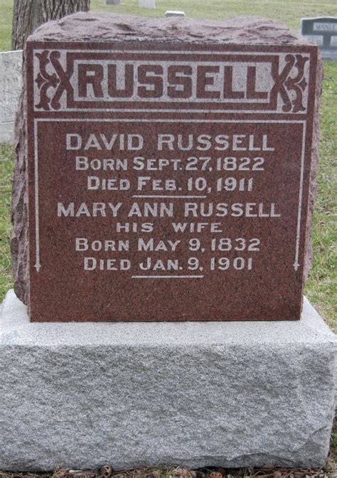 Mary Ann Rambo Russell Memorial Find A Grave