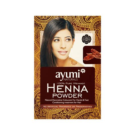 Ayumi Henna Mehndi Powder 100g Rashan Pani