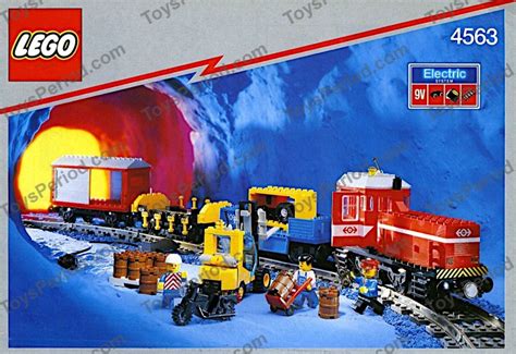 Train Sets - LEGO 4563 Load and Haul Railroad Vintage 1992 9V Train Set