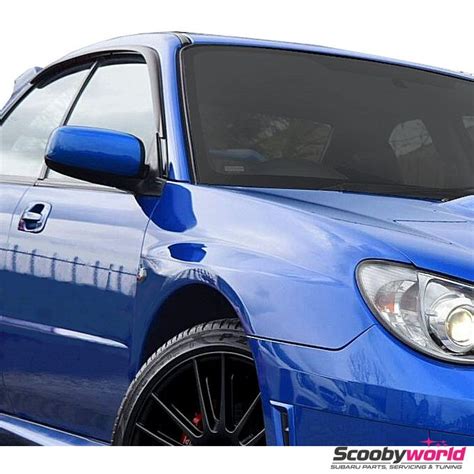 Scoobyworld Genuine Subaru Wind Deflectors 2001 2007 WRX STi Subaru