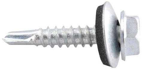 Mild Steel Mm Hp Landmark Hex Head Self Drilling Screw For