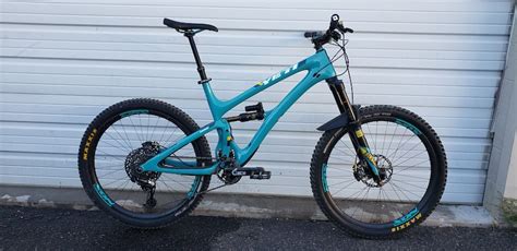 2017 YETI SB6 TURQ Full Carbon Everything X01 Build For Sale