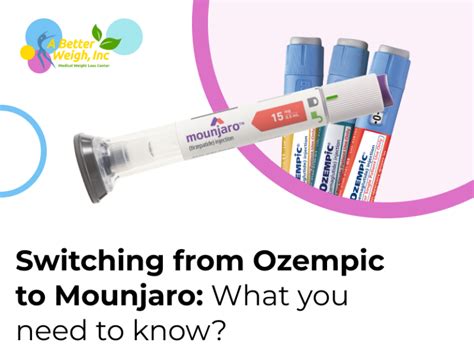 Switching from Ozempic to Mounjaro: What you need to know - Better ...