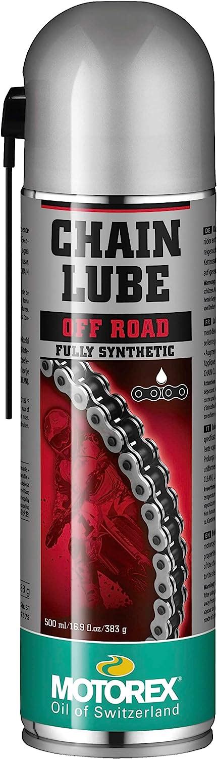 Motorex Off Road Chain Lube Synthetic Chain Lube Spray Ml Amazon