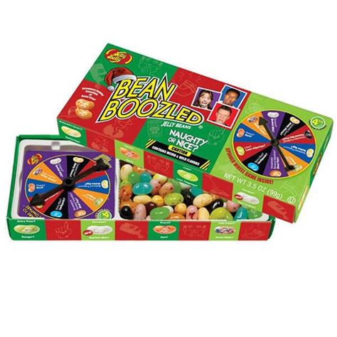 Jelly Belly Christmas Bean Boozled Jelly Beans Spinner Game Box Candy Warehouse