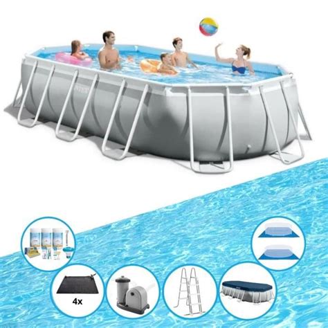 Intex Piscine Prism Frame Bundle De Piscine 503x274x122 Cm