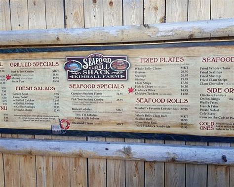 Kimball Farm Westford 400 Littleton Rd Menu Prices And Restaurant