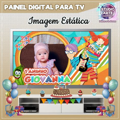 Painel Digital Para Tv Palavra Cantada Elo Produtos Especiais