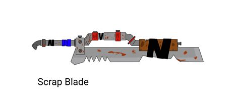 Fallout NV Weapon Ideas - Scrap Blade by PLeeZY56 on DeviantArt