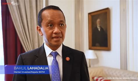 Bahlil Sebut Realisasi Investasi Swasta Di Ikn Mulai Agustus