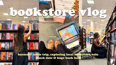 Cozy Bookstore Vlog Spend The Day Book Shopping At Barnes Noble